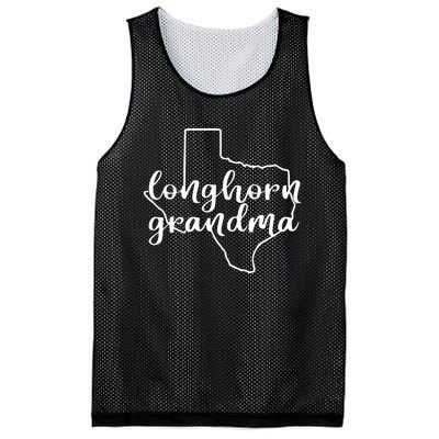 Longhorn Grandma Bella Mesh Reversible Basketball Jersey Tank