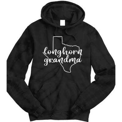 Longhorn Grandma Bella Tie Dye Hoodie