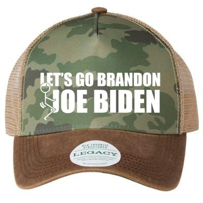 Let's Go Brandon F Joe Biden Funny Legacy Tie Dye Trucker Hat