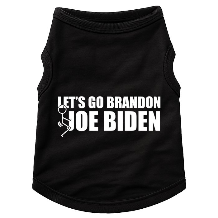 Let's Go Brandon F Joe Biden Funny Doggie Tank