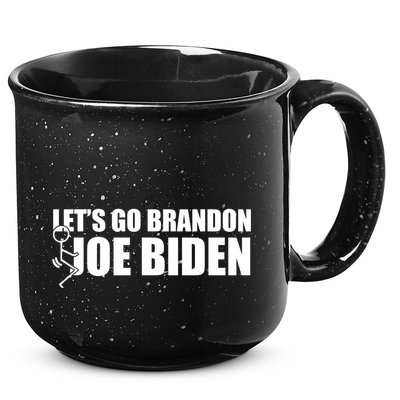 Let's Go Brandon F Joe Biden Funny 15oz Campfire Ceramic Mug