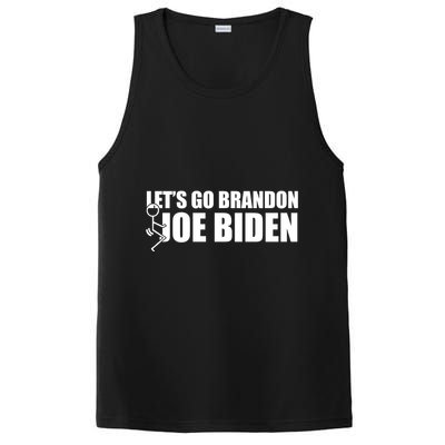 Let's Go Brandon F Joe Biden Funny PosiCharge Competitor Tank