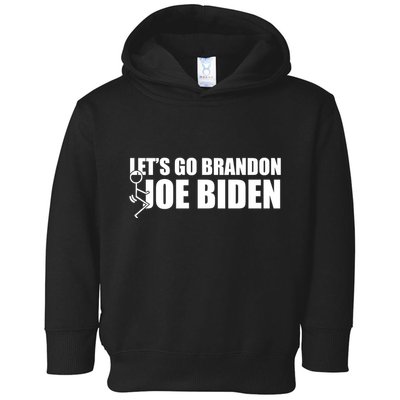 Let's Go Brandon F Joe Biden Funny Toddler Hoodie