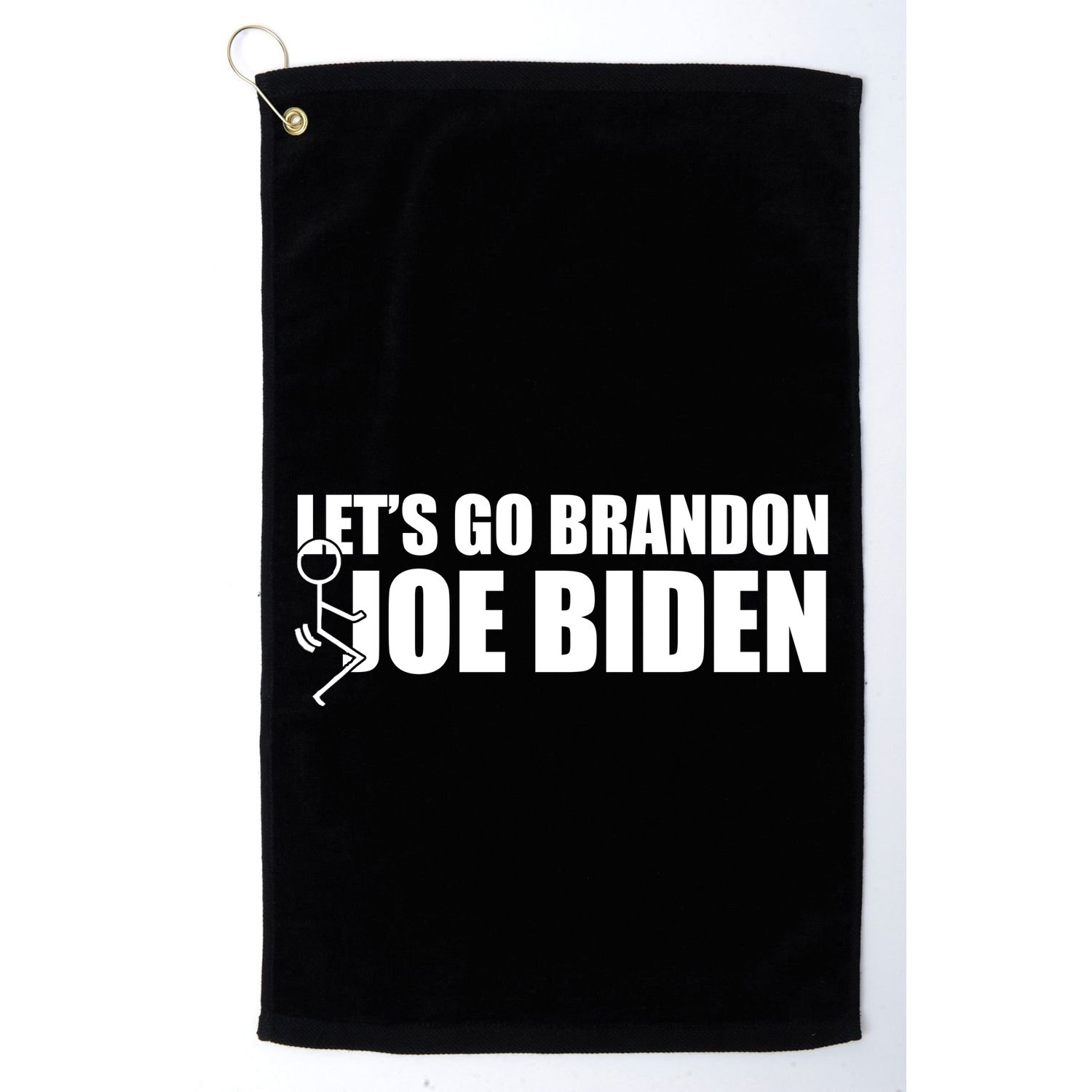 Let's Go Brandon F Joe Biden Funny Golf Towel