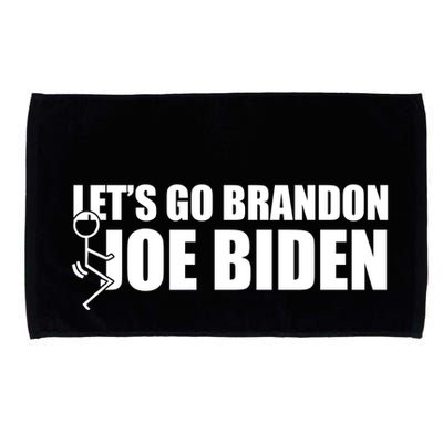 Let's Go Brandon F Joe Biden Funny Microfiber Hand Towel