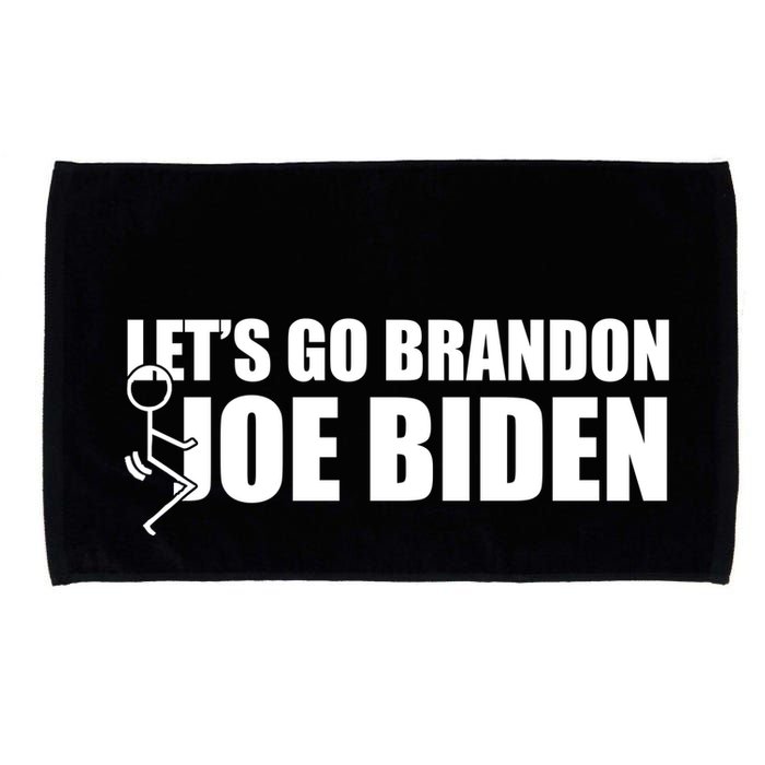 Let's Go Brandon F Joe Biden Funny Microfiber Hand Towel