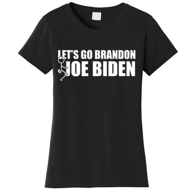 Let's Go Brandon F Joe Biden Funny Women's T-Shirt