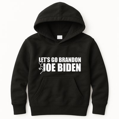 Let's Go Brandon F Joe Biden Funny Kids Hoodie