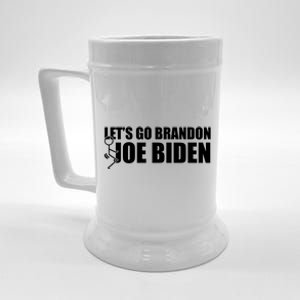 Let's Go Brandon F Joe Biden Funny Beer Stein