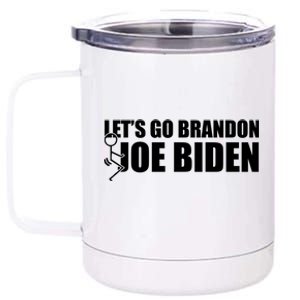 Let's Go Brandon F Joe Biden Funny 12 oz Stainless Steel Tumbler Cup