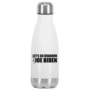 Let's Go Brandon F Joe Biden Funny Stainless Steel Insulated Water Bottle