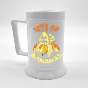 LetS Go Banana Muscle Banana Meme Funny Banana Beer Stein