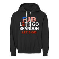 Let's Go Brandon Let's Go Garment-Dyed Fleece Hoodie
