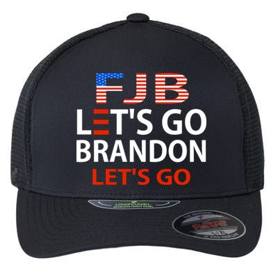 Let's Go Brandon Let's Go Flexfit Unipanel Trucker Cap