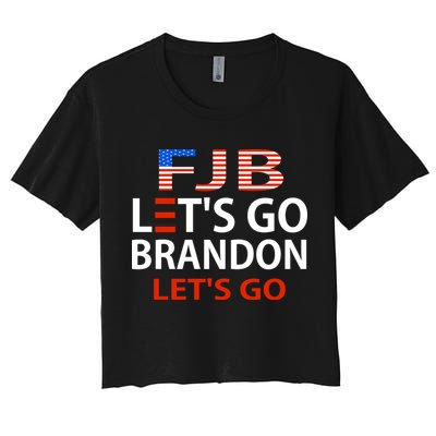 Let's Go Brandon Let's Go Crop Top