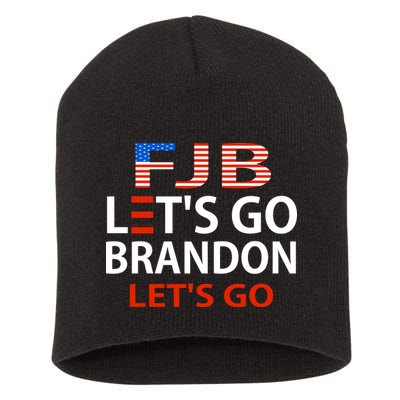 Let's Go Brandon Let's Go Short Acrylic Beanie