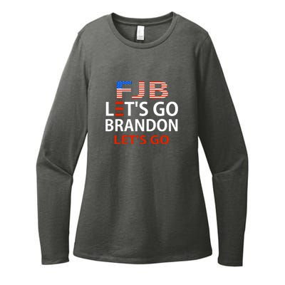 Let's Go Brandon Let's Go Womens CVC Long Sleeve Shirt