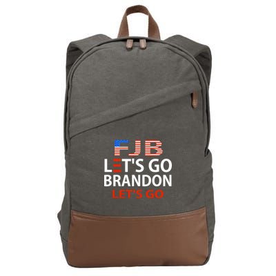 Let's Go Brandon Let's Go Cotton Canvas Backpack