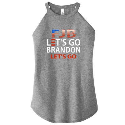 Let's Go Brandon Let's Go Women’s Perfect Tri Rocker Tank