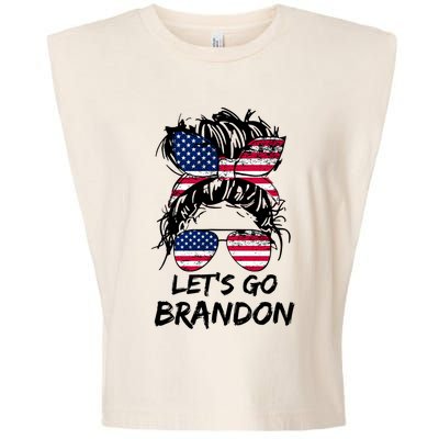 Lets Go Brandon Lets Go Brandon Tees Meaningful Gift Garment-Dyed Women's Muscle Tee