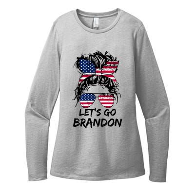 Lets Go Brandon Lets Go Brandon Tees Meaningful Gift Womens CVC Long Sleeve Shirt