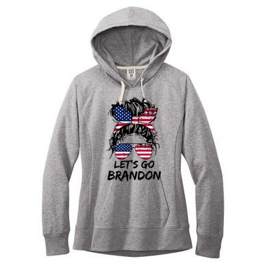 Lets Go Brandon Lets Go Brandon Tees Meaningful Gift Women's Fleece Hoodie