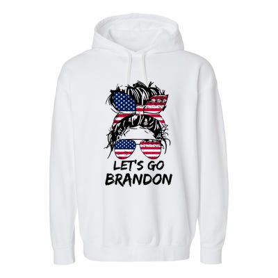 Lets Go Brandon Lets Go Brandon Tees Meaningful Gift Garment-Dyed Fleece Hoodie