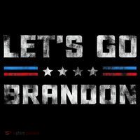 Let’s Go Brandon Conservative US Flag Gifts Tall T-Shirt