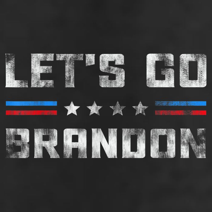 Let’s Go Brandon Conservative US Flag Gifts 25L Jumbo Tote