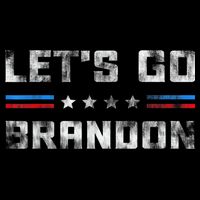 Let’s Go Brandon Conservative US Flag Gifts Zip Tote Bag