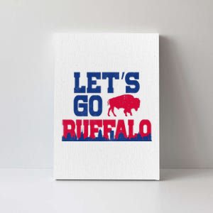 Lets Go Buffalo New York Buffalo Sports Fan Buffalo Canvas