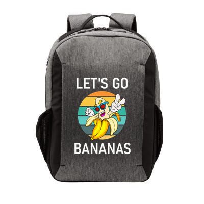 LetS Go Bananas Funny Jokes Sarcastic Sayings Vector Backpack