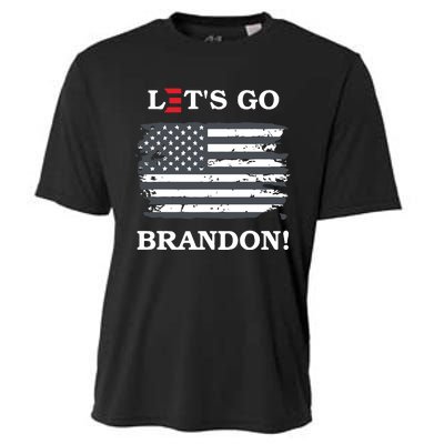 LetS Go Brandon Biden E Design #Fjb Cooling Performance Crew T-Shirt