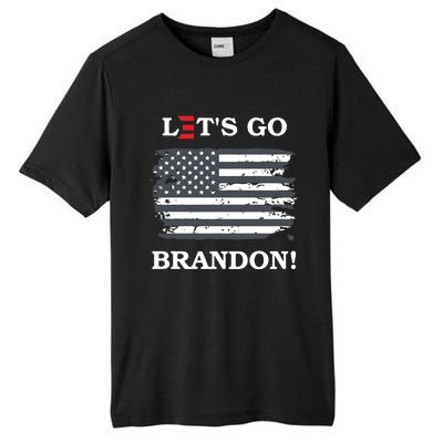 LetS Go Brandon Biden E Design #Fjb Tall Fusion ChromaSoft Performance T-Shirt