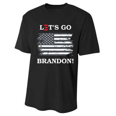 LetS Go Brandon Biden E Design #Fjb Performance Sprint T-Shirt