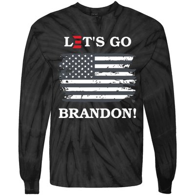 LetS Go Brandon Biden E Design #Fjb Tie-Dye Long Sleeve Shirt