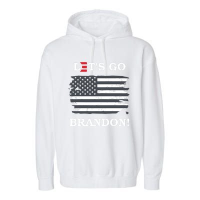 LetS Go Brandon Biden E Design #Fjb Garment-Dyed Fleece Hoodie