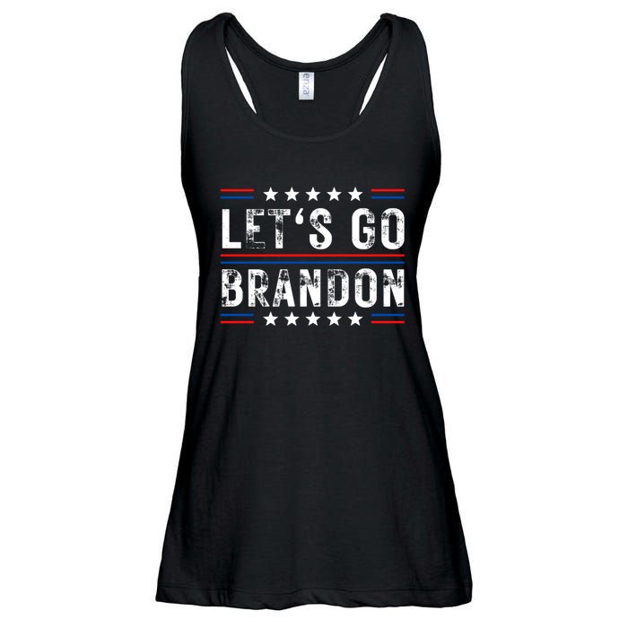 Lets Go Brandon Funny Trendy Sarcastic Lets Go Brandon Ladies Essential Flowy Tank