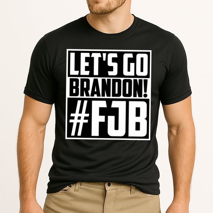 Lets Go Brandon Funny Meme Lets Go Brandon Funny Meme Cooling Performance Crew T-Shirt