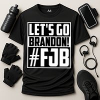 Lets Go Brandon Funny Meme Lets Go Brandon Funny Meme Cooling Performance Crew T-Shirt