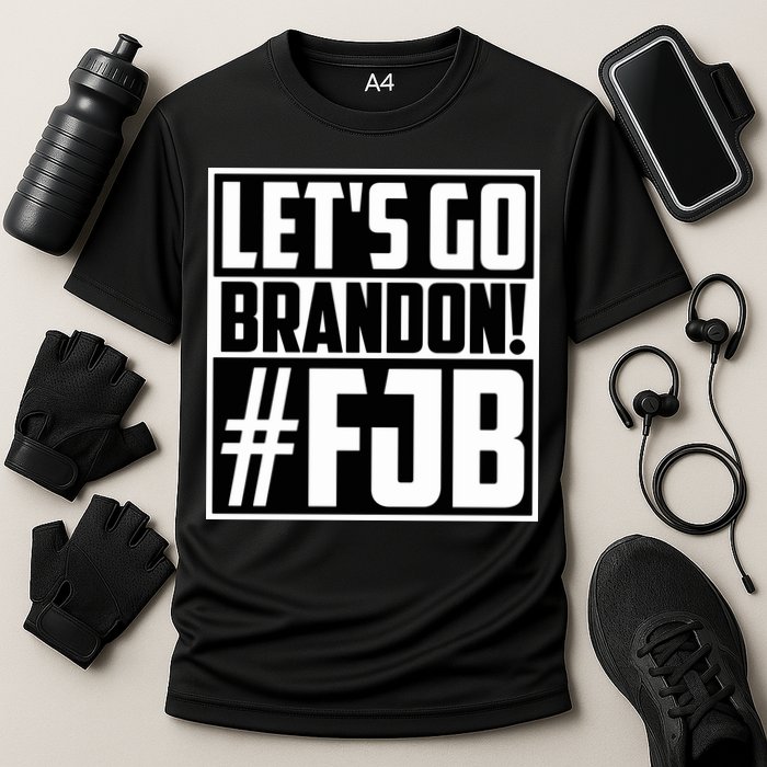 Lets Go Brandon Funny Meme Lets Go Brandon Funny Meme Cooling Performance Crew T-Shirt