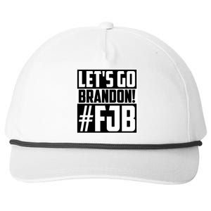 Lets Go Brandon Funny Meme Lets Go Brandon Funny Meme Snapback Five-Panel Rope Hat