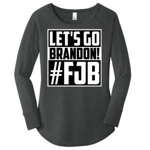 Lets Go Brandon Funny Meme Lets Go Brandon Funny Meme Women's Perfect Tri Tunic Long Sleeve Shirt