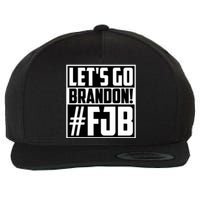 Lets Go Brandon Funny Meme Lets Go Brandon Funny Meme Wool Snapback Cap