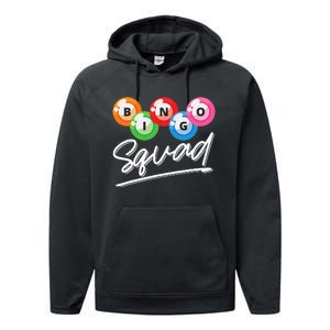 Lottery Gambling Bingo Squad Lotto Bingo Player Bingo Performance Fleece Hoodie