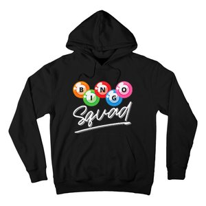 Lottery Gambling Bingo Squad Lotto Bingo Player Bingo Hoodie