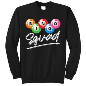 Lottery Gambling Bingo Squad Lotto Bingo Player Bingo Sweatshirt