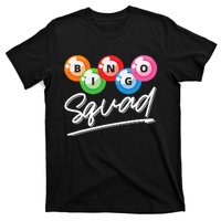 Lottery Gambling Bingo Squad Lotto Bingo Player Bingo T-Shirt