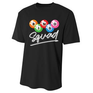 Lottery Gambling Bingo Squad Lotto Bingo Player Bingo Performance Sprint T-Shirt