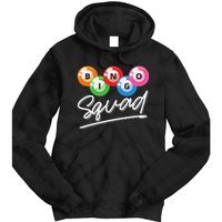 Lottery Gambling Bingo Squad Lotto Bingo Player Bingo Tie Dye Hoodie